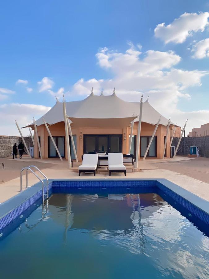 Hotel Al Badayer Retreat By Sharjah Collection Margham Exterior foto A tent at the resort