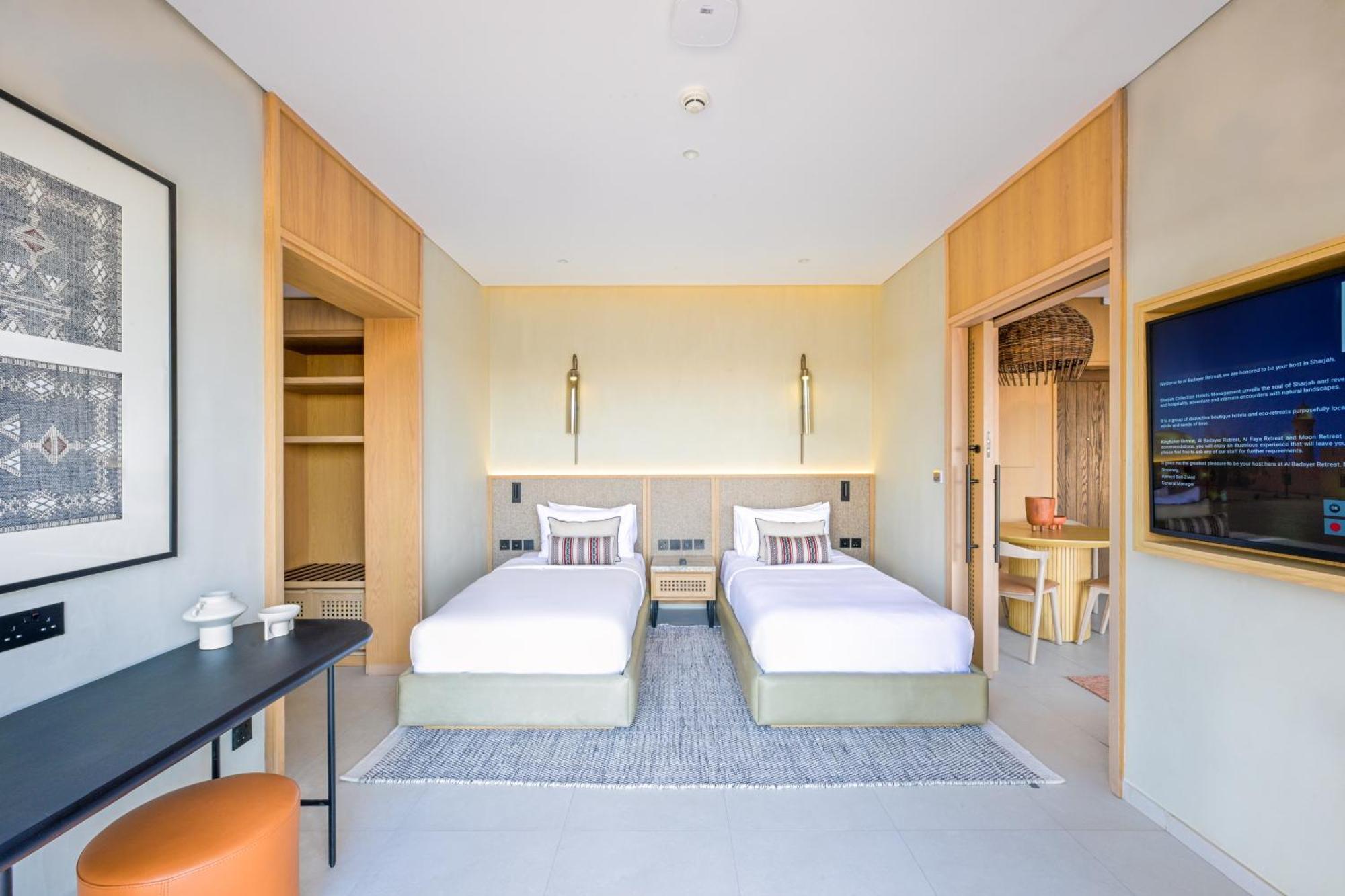 Hotel Al Badayer Retreat By Sharjah Collection Margham Exterior foto Deluxe Room